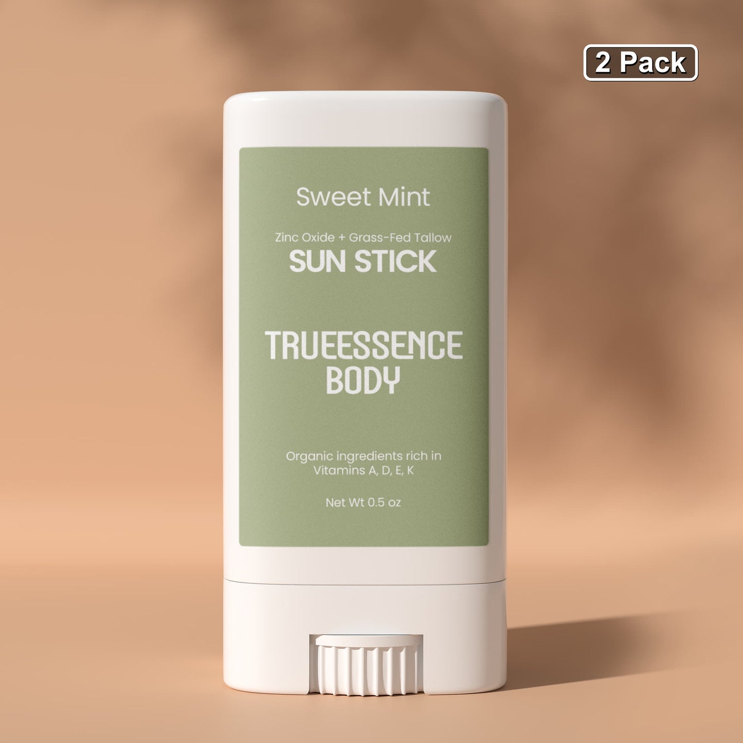 2 Pack Tallow Zinc Sun Stick