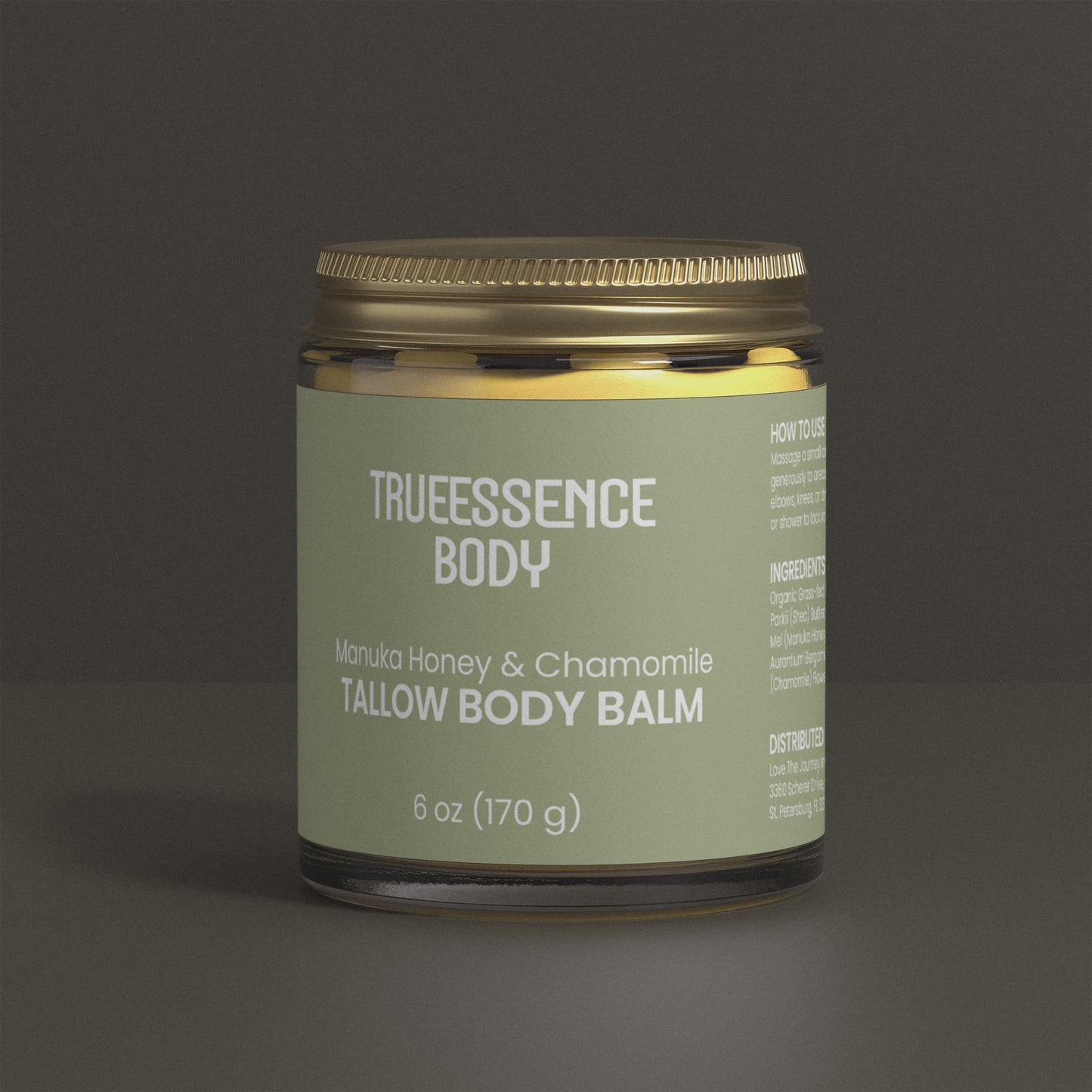 Manuka Honey & Chamomile Tallow Body Balm