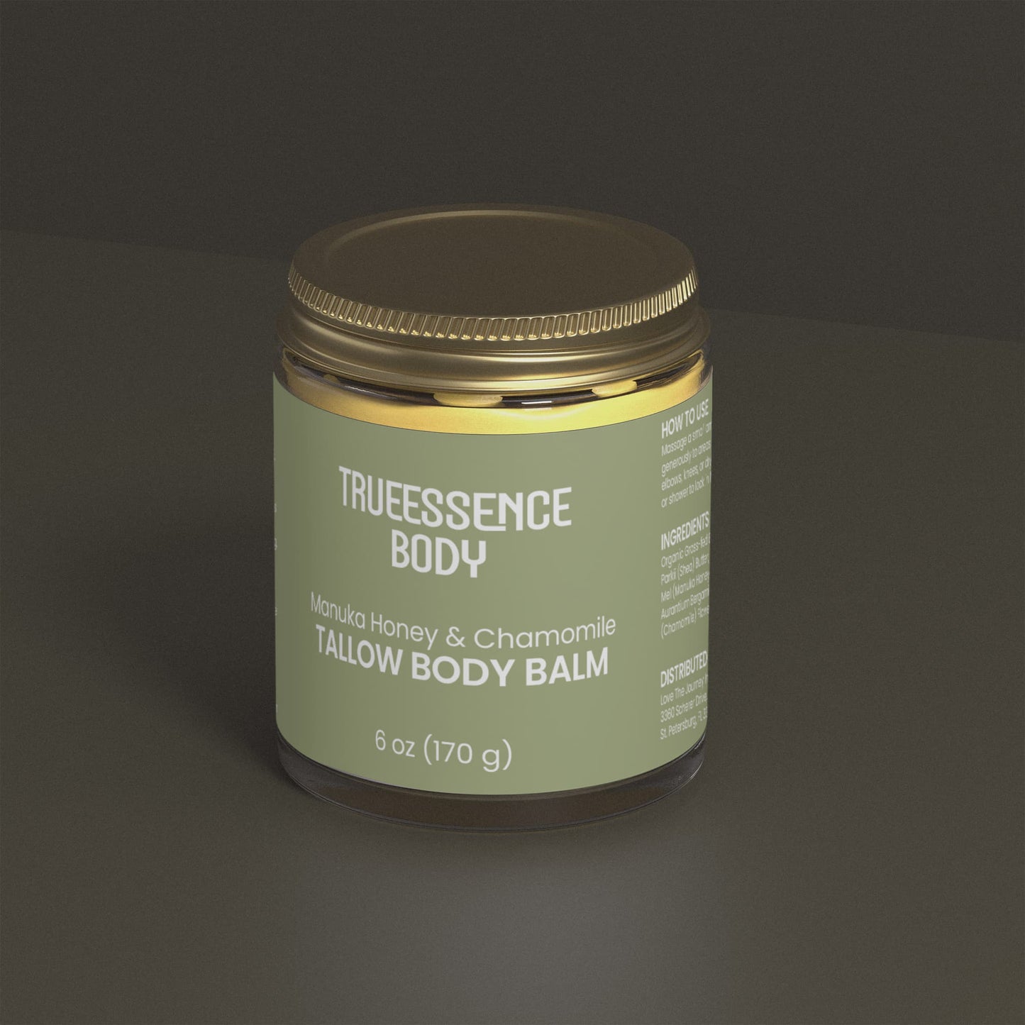 Manuka Honey & Chamomile Tallow Body Balm