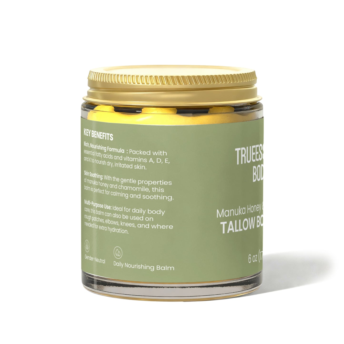 Manuka Honey & Chamomile Tallow Body Balm