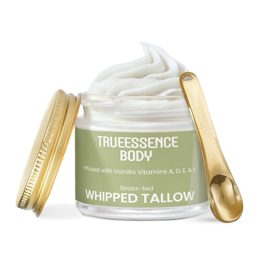 Whipped Grass-Fed Tallow Balm with Vanilla Bean